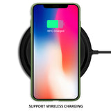 iPhone X Xs Case Liquid Silicone Gel Rubber Full Body Protection Shockproof