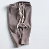 Baby Boys Girls Solid Leggings