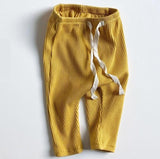 Baby Boys Girls Solid Leggings