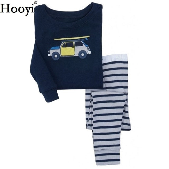 Robot Children Pajamas Suit