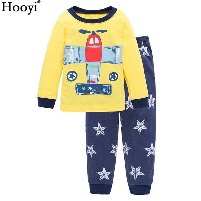 Robot Children Pajamas Suit