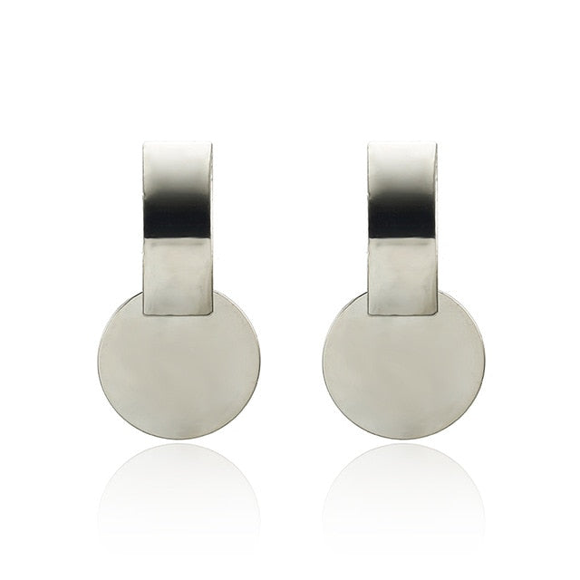 Crystal Flower Drop Earrings