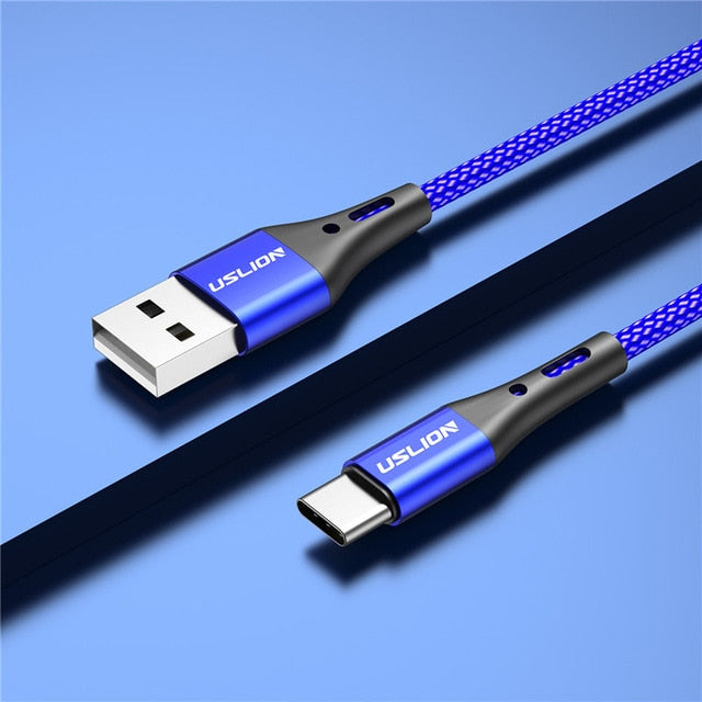 3A USB Type C Cable Fast Charging
