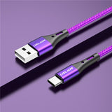3A USB Type C Cable Fast Charging