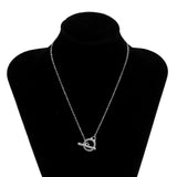 Baroque Pearl Coin Pendant Choker Necklace