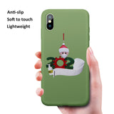 iPhone X Xs Case Liquid Silicone Gel Rubber Full Body Protection Shockproof