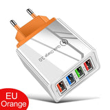 EU/US Plug Portable Wall USB  Mobile Fast Charger