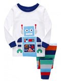 Robot Children Pajamas Suit