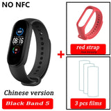 Xiaomi Mi Band 5 Smart Bracelet 4 Color AMOLED Screen Miband 5 Smartband Fitness Traker Bluetooth Sport Waterproof Smart Band