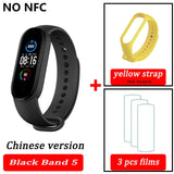 Xiaomi Mi Band 5 Smart Bracelet 4 Color AMOLED Screen Miband 5 Smartband Fitness Traker Bluetooth Sport Waterproof Smart Band