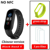 Xiaomi Mi Band 5 Smart Bracelet 4 Color AMOLED Screen Miband 5 Smartband Fitness Traker Bluetooth Sport Waterproof Smart Band