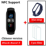 Xiaomi Mi Band 5 Smart Bracelet 4 Color AMOLED Screen Miband 5 Smartband Fitness Traker Bluetooth Sport Waterproof Smart Band