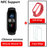 Xiaomi Mi Band 5 Smart Bracelet 4 Color AMOLED Screen Miband 5 Smartband Fitness Traker Bluetooth Sport Waterproof Smart Band