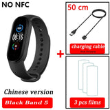 Xiaomi Mi Band 5 Smart Bracelet 4 Color AMOLED Screen Miband 5 Smartband Fitness Traker Bluetooth Sport Waterproof Smart Band